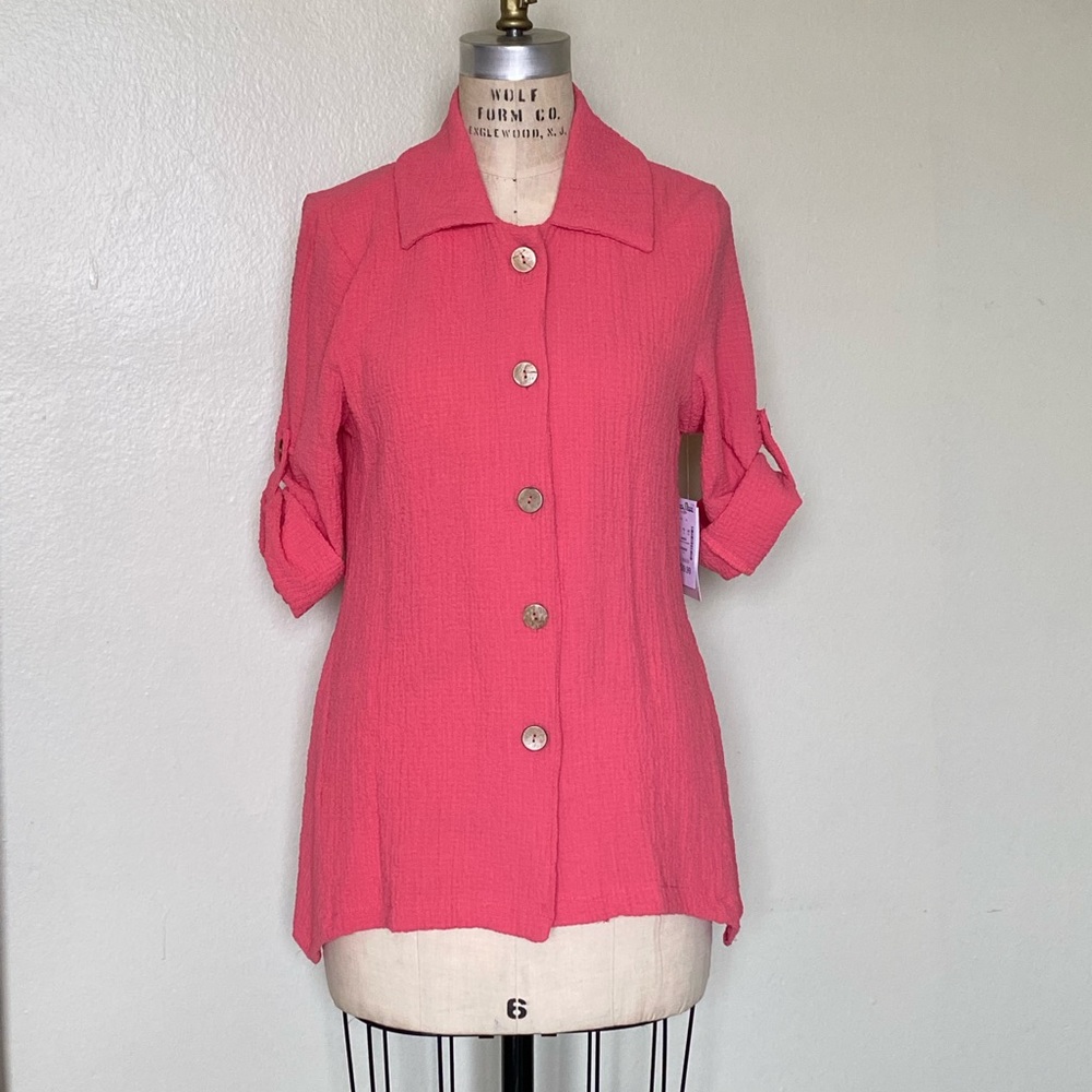 NWT PECK&PECK BLOUSE - Picture 5 of 15